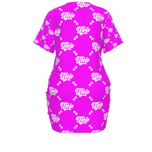 Load image into Gallery viewer, UTO IV Signature Stacked-Hem Dress — Plus Size
