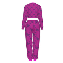 Load image into Gallery viewer, UTO IV Women's Crop Sweatshirt Suit

