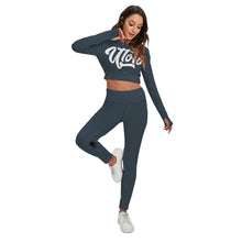 Load image into Gallery viewer, UTO IV Women&#39;s Sport Set With Backless Top And Leggings
