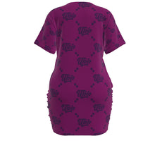 Load image into Gallery viewer, UTO IV Signature Stacked-Hem Dress — Plus Size
