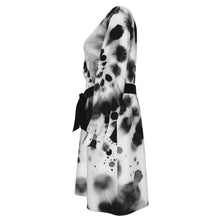Load image into Gallery viewer, UTO IV Women's V-neck Dress With Waistband (Plus Size)
