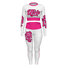 Load image into Gallery viewer, All-Over Print Women's Sport Set With Backless Top And Leggings
