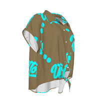 Load image into Gallery viewer, UTO IV Knot-Hem Top — Plus Size
