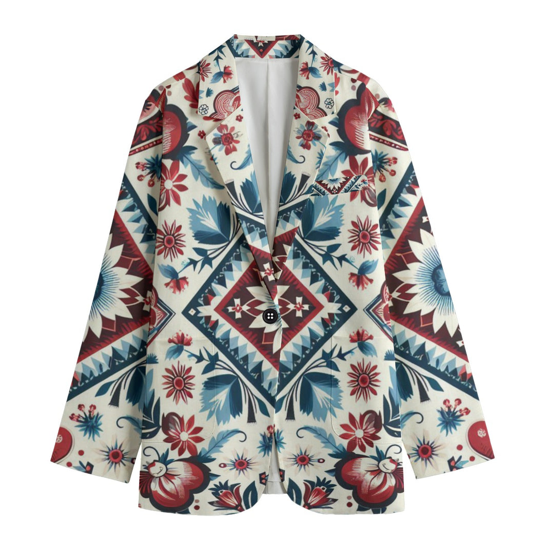 UTO IV Women's Leisure Blazer | 245GSM Cotton