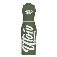 Load image into Gallery viewer, UTO IV Tank Top &amp; Split Skirt Set
