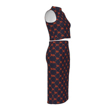 Load image into Gallery viewer, UTO IV Tank Top &amp; Split Skirt Set
