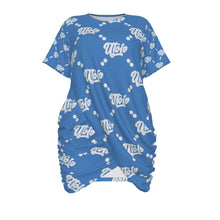 Load image into Gallery viewer, UTO IV Signature Stacked-Hem Dress — Plus Size

