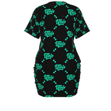 Load image into Gallery viewer, UTO IV Signature Stacked-Hem Dress — Plus Size
