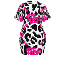 Load image into Gallery viewer, UTO IV Signature Stacked-Hem Dress — Plus Size
