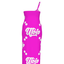 Load image into Gallery viewer, UTO IV Plus Size Oblique-Shoulder Dress
