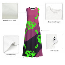 Load image into Gallery viewer, UTO IV Women's Cotton A-Line Dress
