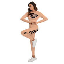 Load image into Gallery viewer, UTO IV Women&#39;s Sport Set With Backless Top And Leggings
