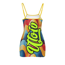 Load image into Gallery viewer, UTO IV &quot;Primary Pulse&quot; Femme Allure Women&#39;s Cami Dress (Plus Size)
