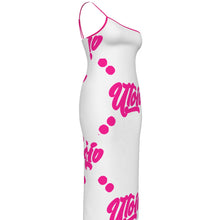 Load image into Gallery viewer, UTO IV Plus Size Oblique-Shoulder Dress
