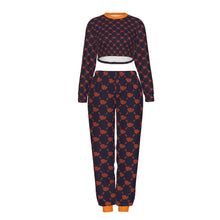 Load image into Gallery viewer, UTO IV Women's Crop Sweatshirt Suit
