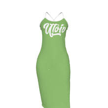 Load image into Gallery viewer, UTO IV Women's Back Cross Cami Dress
