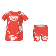 Load image into Gallery viewer, UTO IV Women's T-Shirt &amp; Shorts Set
