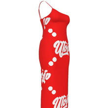 Load image into Gallery viewer, UTO IV Plus Size Oblique-Shoulder Dress
