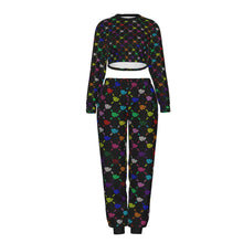 Load image into Gallery viewer, UTO IV Women's Crop Sweatshirt Suit
