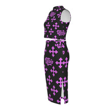 Load image into Gallery viewer, UTO IV Tank Top &amp; Split Skirt Set

