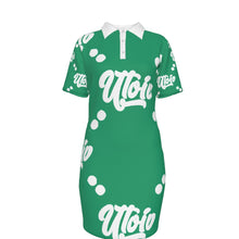 Load image into Gallery viewer, UTO IV Women's Polo Collar Dress
