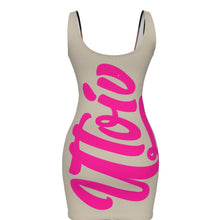 Load image into Gallery viewer, UTO IV Women's Bodycon Dress - Olive Skin
