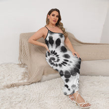 Load image into Gallery viewer, UTO IV Women&#39;s Oblique-Shoulder Exposure Dress With Side Split (Plus Size)
