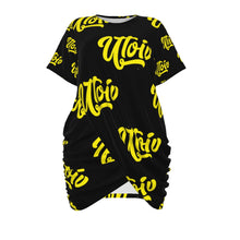 Load image into Gallery viewer, UTO IV Signature Stacked-Hem Dress — Plus Size
