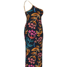 Load image into Gallery viewer, UTO IV Plus Size Oblique-Shoulder Dress
