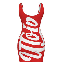 Load image into Gallery viewer, UTO IV "No Money No Me" Women's Bodycon Dress

