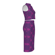 Load image into Gallery viewer, UTO IV Tank Top &amp; Split Skirt Set
