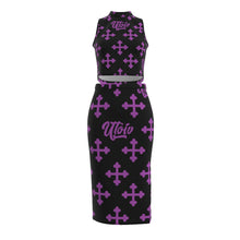 Load image into Gallery viewer, UTO IV Tank Top &amp; Split Skirt Set
