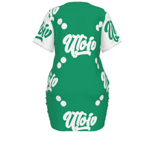 Load image into Gallery viewer, UTO IV Signature Stacked-Hem Dress — Plus Size
