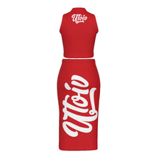 Load image into Gallery viewer, UTO IV Tank Top &amp; Split Skirt Set
