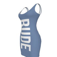 Load image into Gallery viewer, UTO IV "Rude" Women's Bodycon Dress
