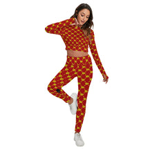 Load image into Gallery viewer, UTO IV Women&#39;s Sport Set With Backless Top And Leggings

