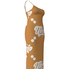 Load image into Gallery viewer, UTO IV Plus Size Oblique-Shoulder Dress
