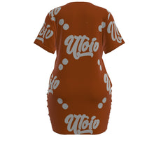 Load image into Gallery viewer, UTO IV Signature Stacked-Hem Dress — Plus Size
