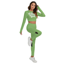 Load image into Gallery viewer, UTO IV Women&#39;s Sport Set With Backless Top And Leggings
