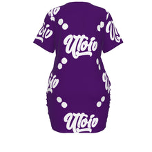Load image into Gallery viewer, UTO IV Signature Stacked-Hem Dress — Plus Size
