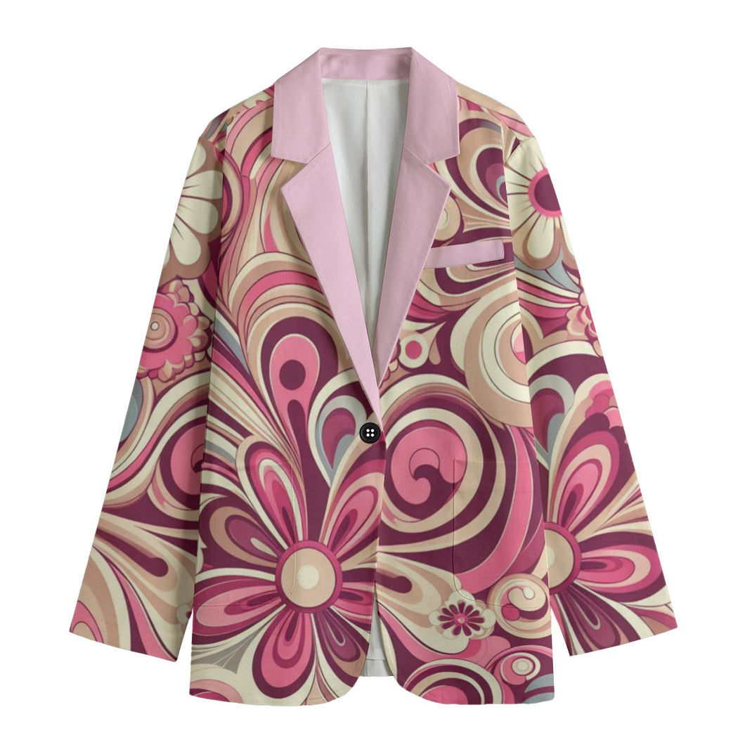 UTO IV Women's Leisure Blazer | 245GSM Cotton