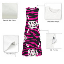 Load image into Gallery viewer, UTO IV Women's Cotton A-Line Dress
