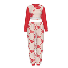 Load image into Gallery viewer, UTO IV "Cheesecake" Women's Crop Sweatshirt Suit
