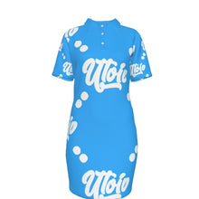 Load image into Gallery viewer, UTO IV Women's Polo Collar Dress
