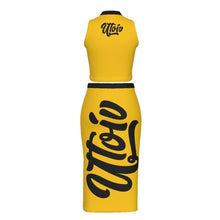 Load image into Gallery viewer, UTO IV Tank Top &amp; Split Skirt Set
