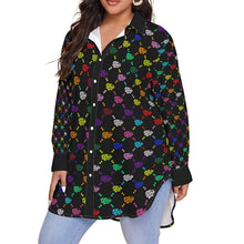 Load image into Gallery viewer, UTO IV Women&#39;s Shirt With Long Sleeve(Plus Size)
