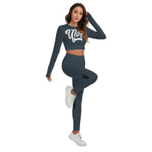 Load image into Gallery viewer, UTO IV Women&#39;s Sport Set With Backless Top And Leggings
