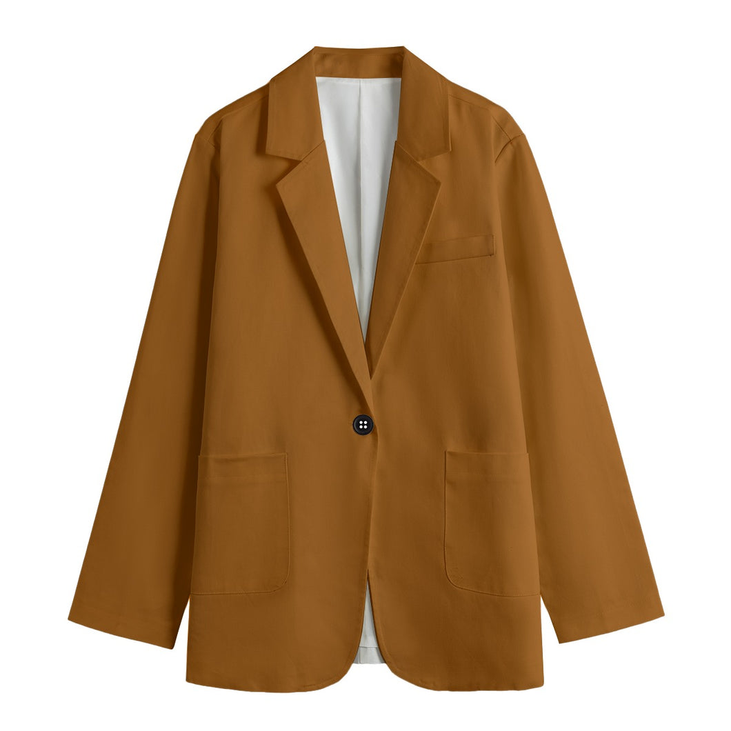 UTO IV Women's Leisure Blazer | 245GSM Cotton