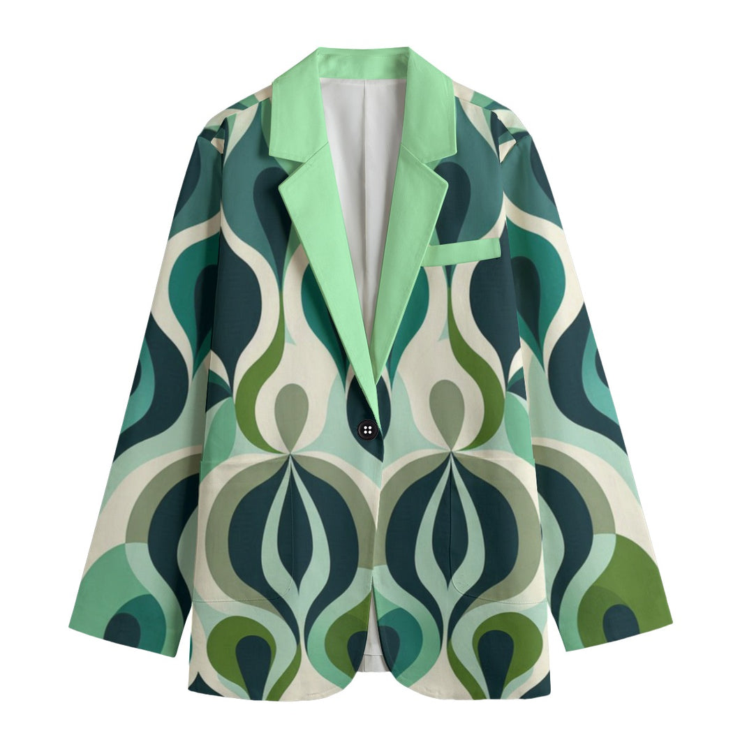 UTO IV Women's Leisure Blazer | 245GSM Cotton