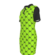 Load image into Gallery viewer, UTO IV "Emerald Tree" Women's Polo Collar Dress
